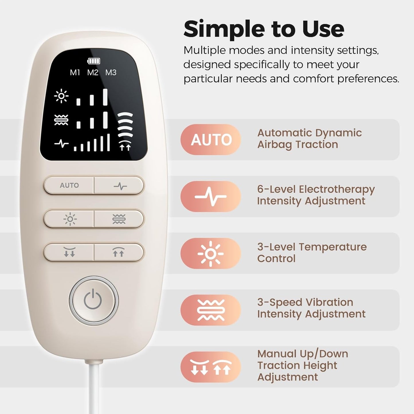 VirelaxCore™ Lumbar Traction Massager