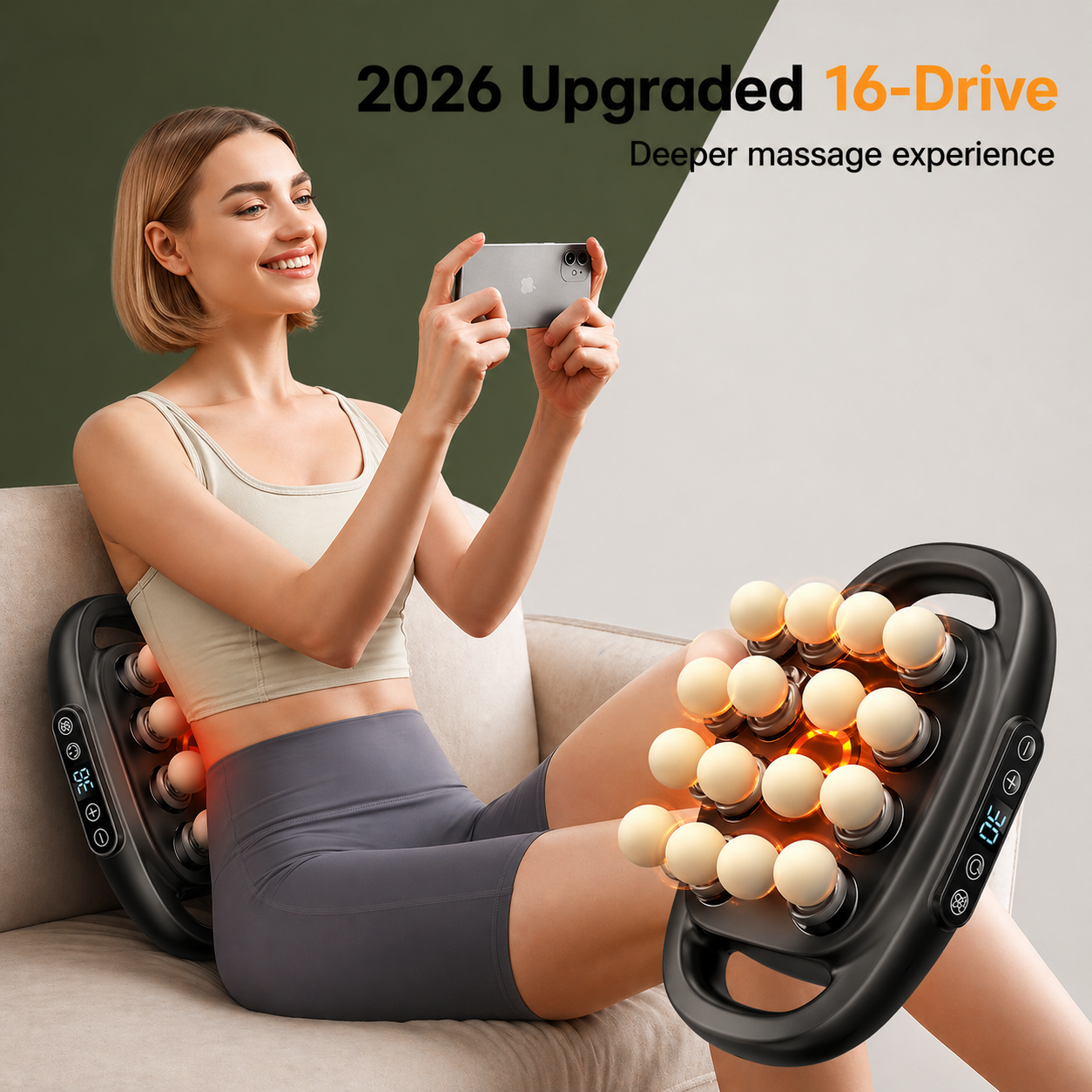 VirelaxCore™ Multi-Head Massager
