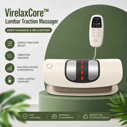 Masajeador de tracción lumbar VirelaxCore™