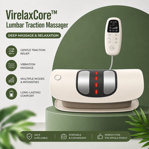 Masajeador de tracción lumbar VirelaxCore™