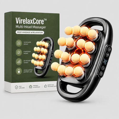 VirelaxCore™ Multi-Head Massager
